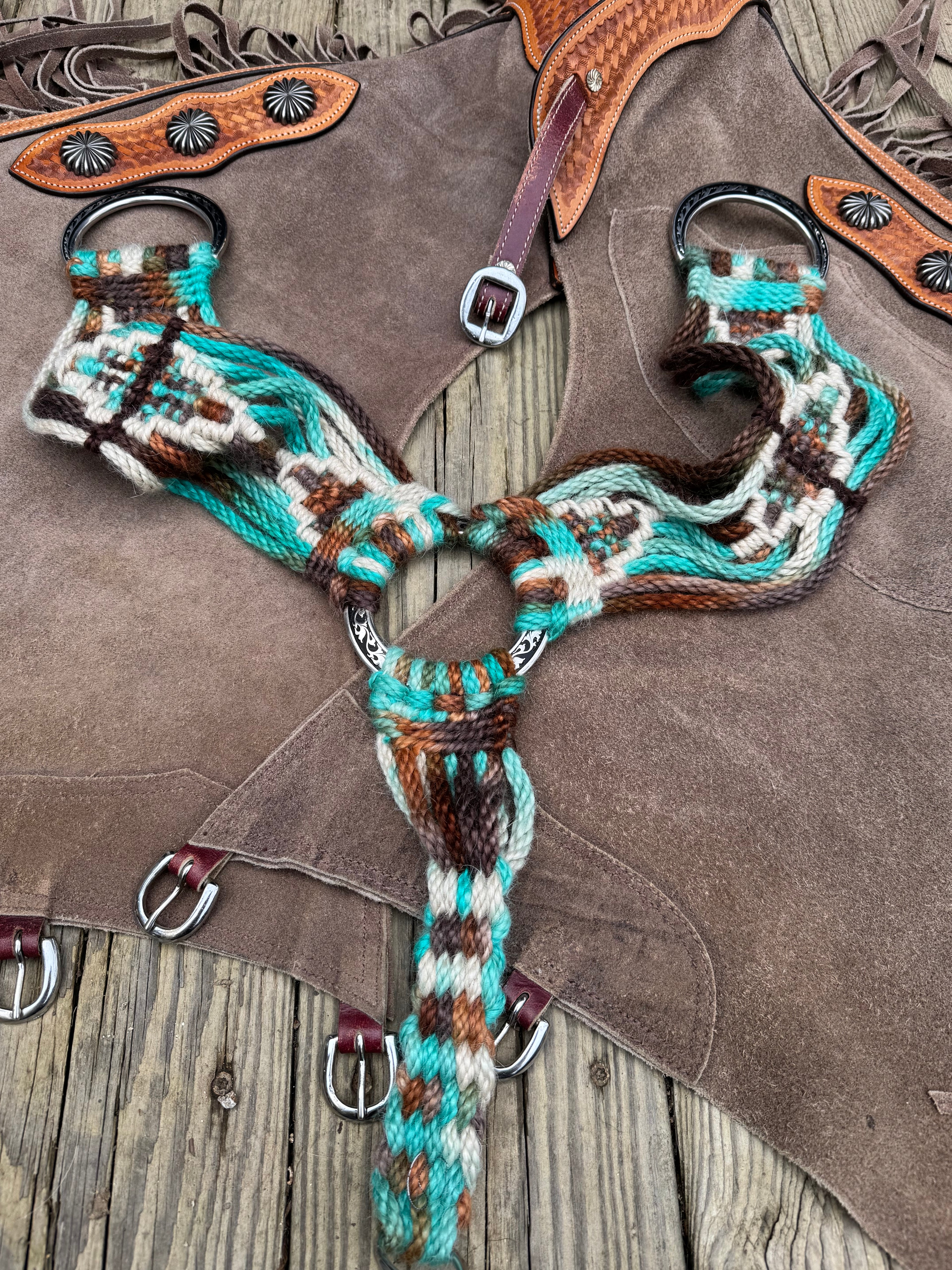 Mohair breast collar