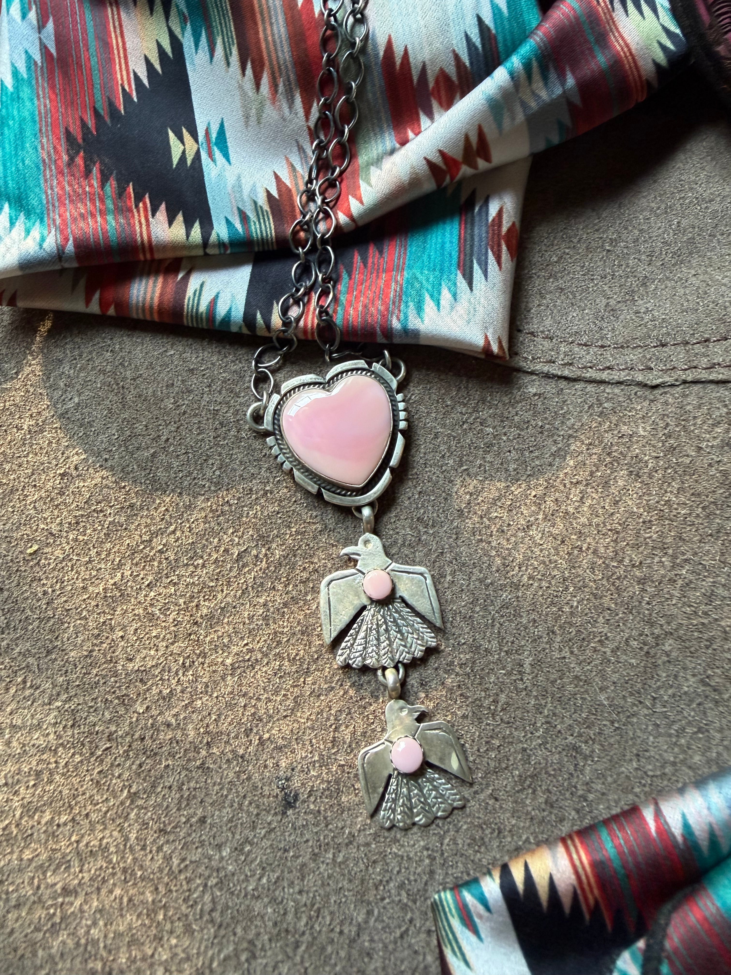 Pink Conch Thunderbird Lariat