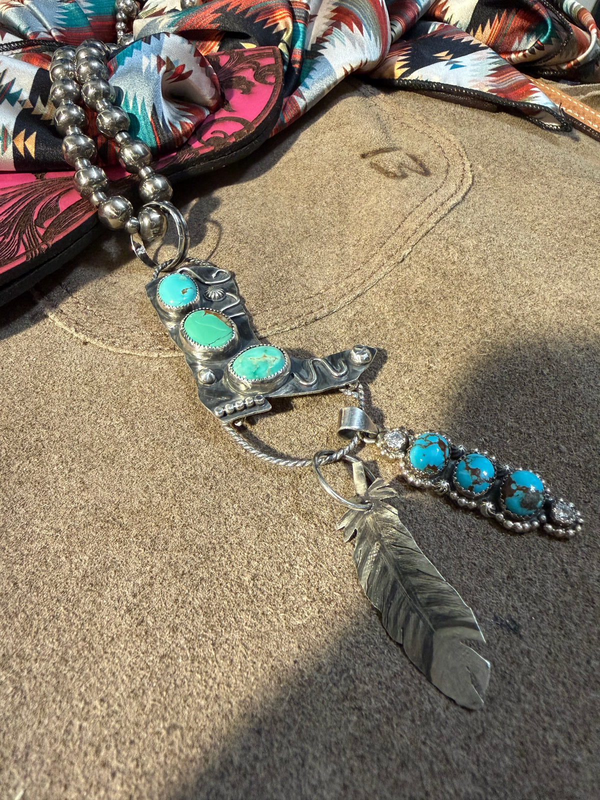Cowboy Boot Charm Holder
