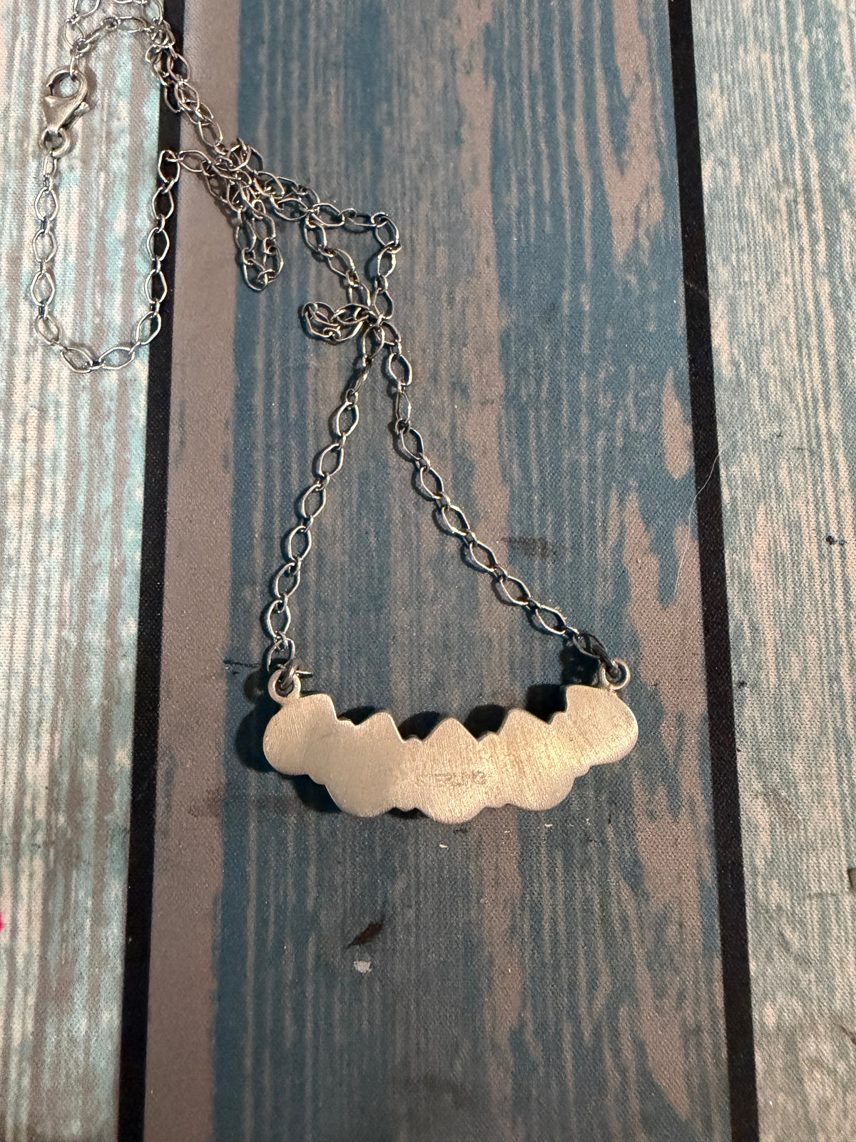 Mine 8 bar necklace