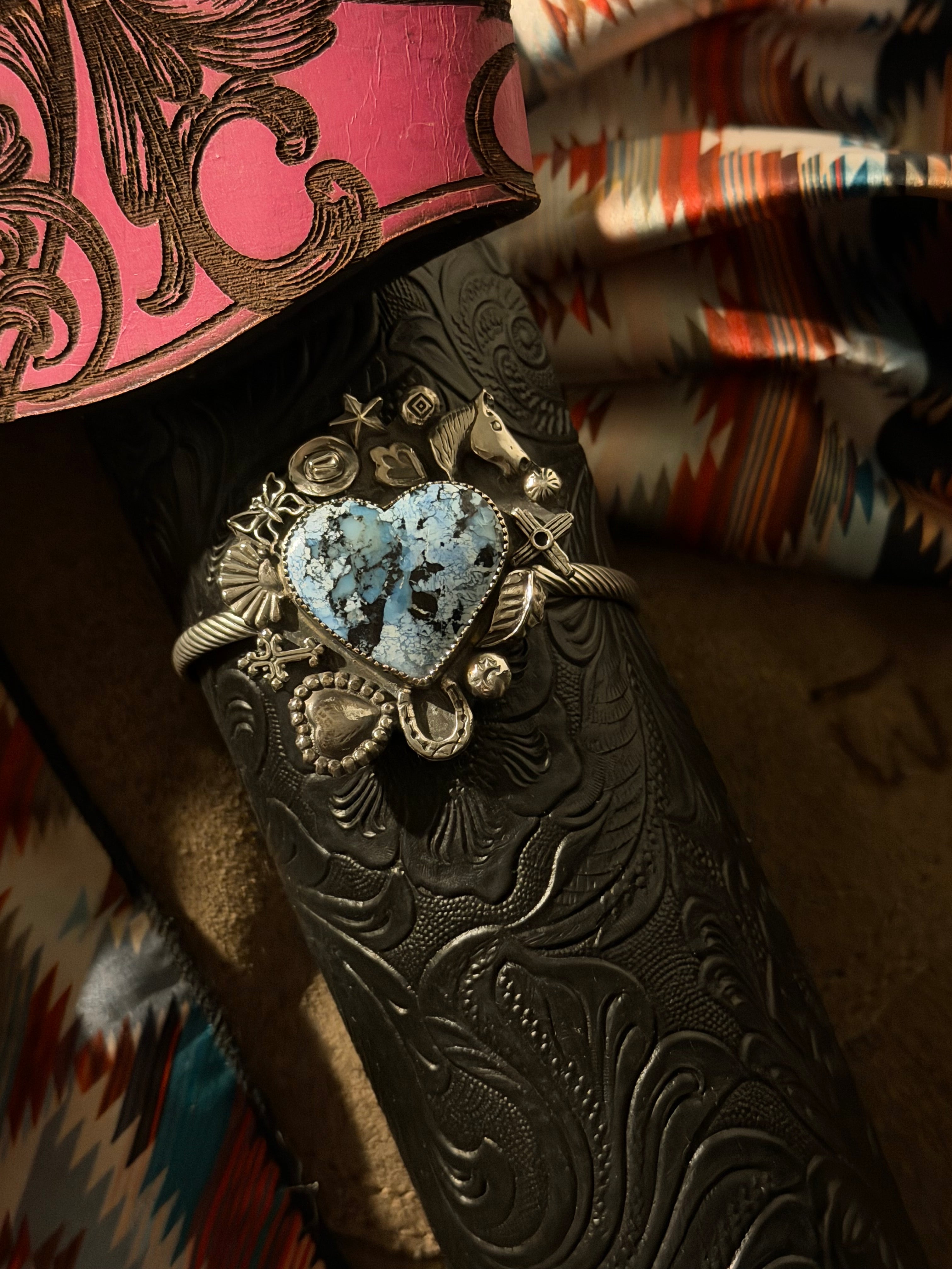 Multi charm cuff