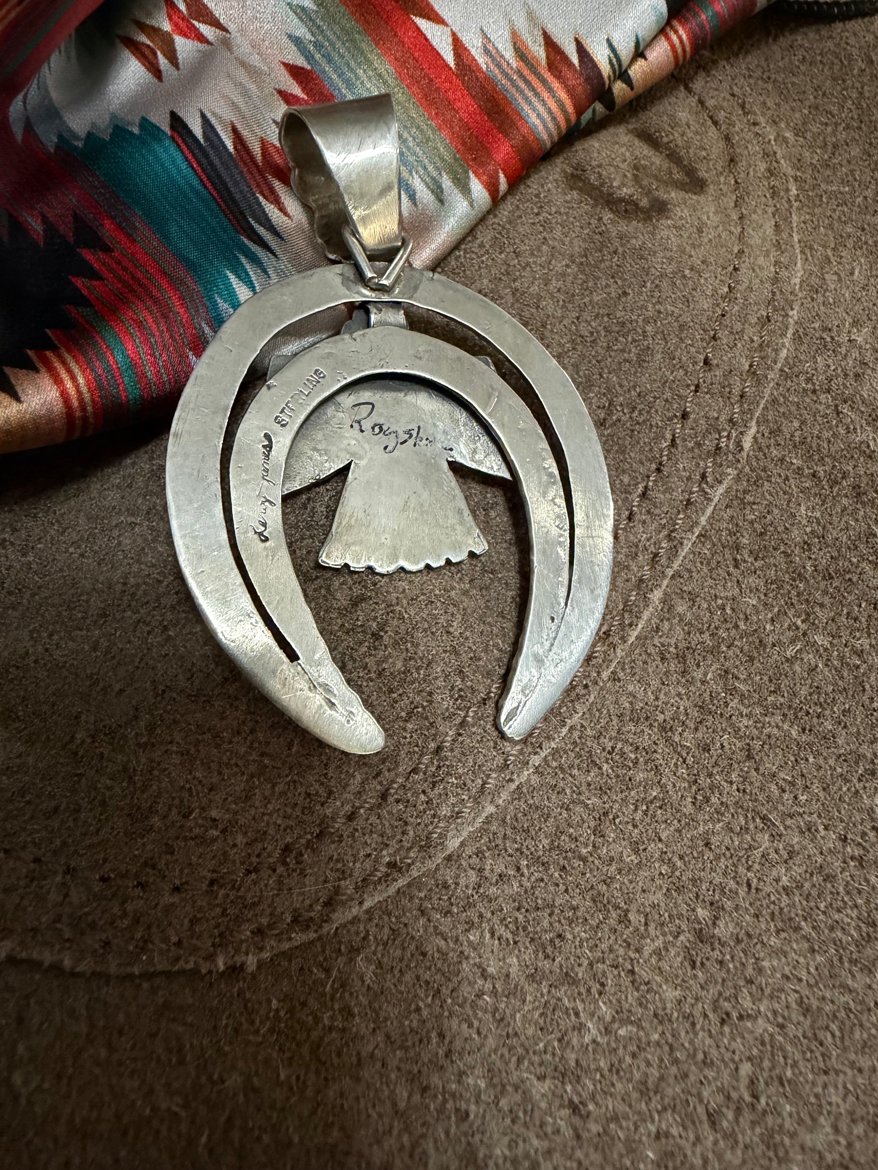 Sonoran Gold Thunderbird Naja pendant ￼