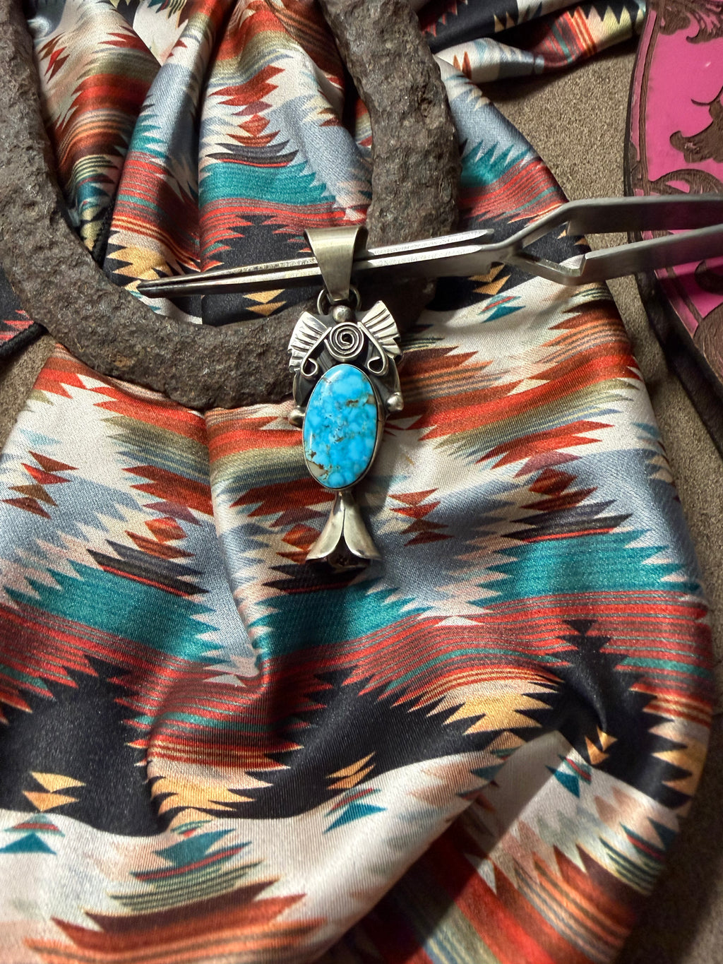 White Water Blossom Pendant