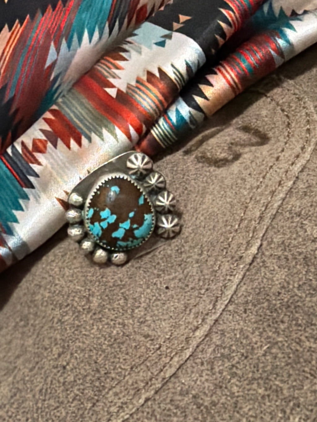 Sierra Neveda Ball & Concho ring