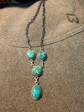 4 stone Lariat