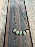 Mine 8 bar necklace