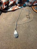 Checkerboard necklace
