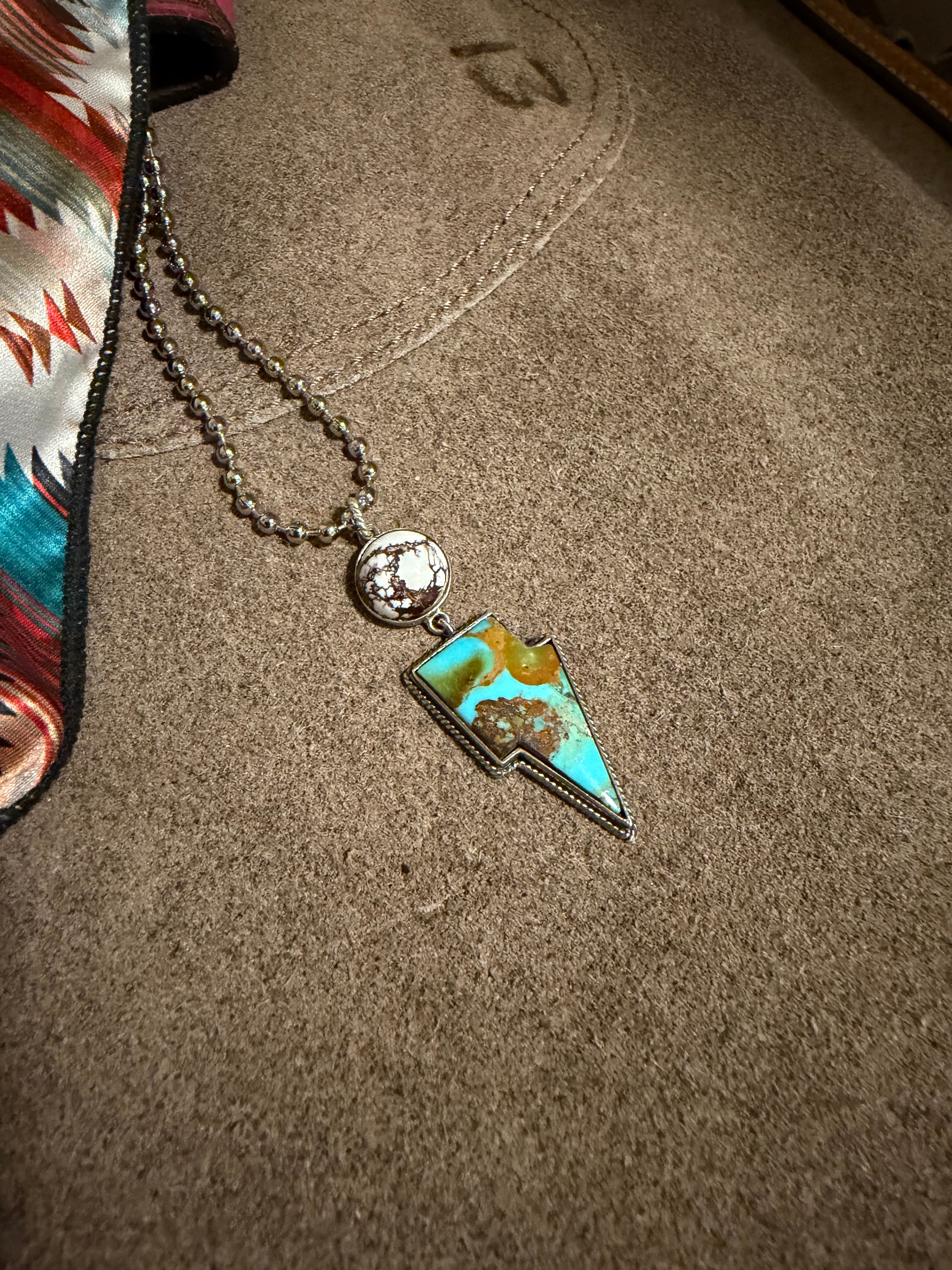Lightning bolt necklace