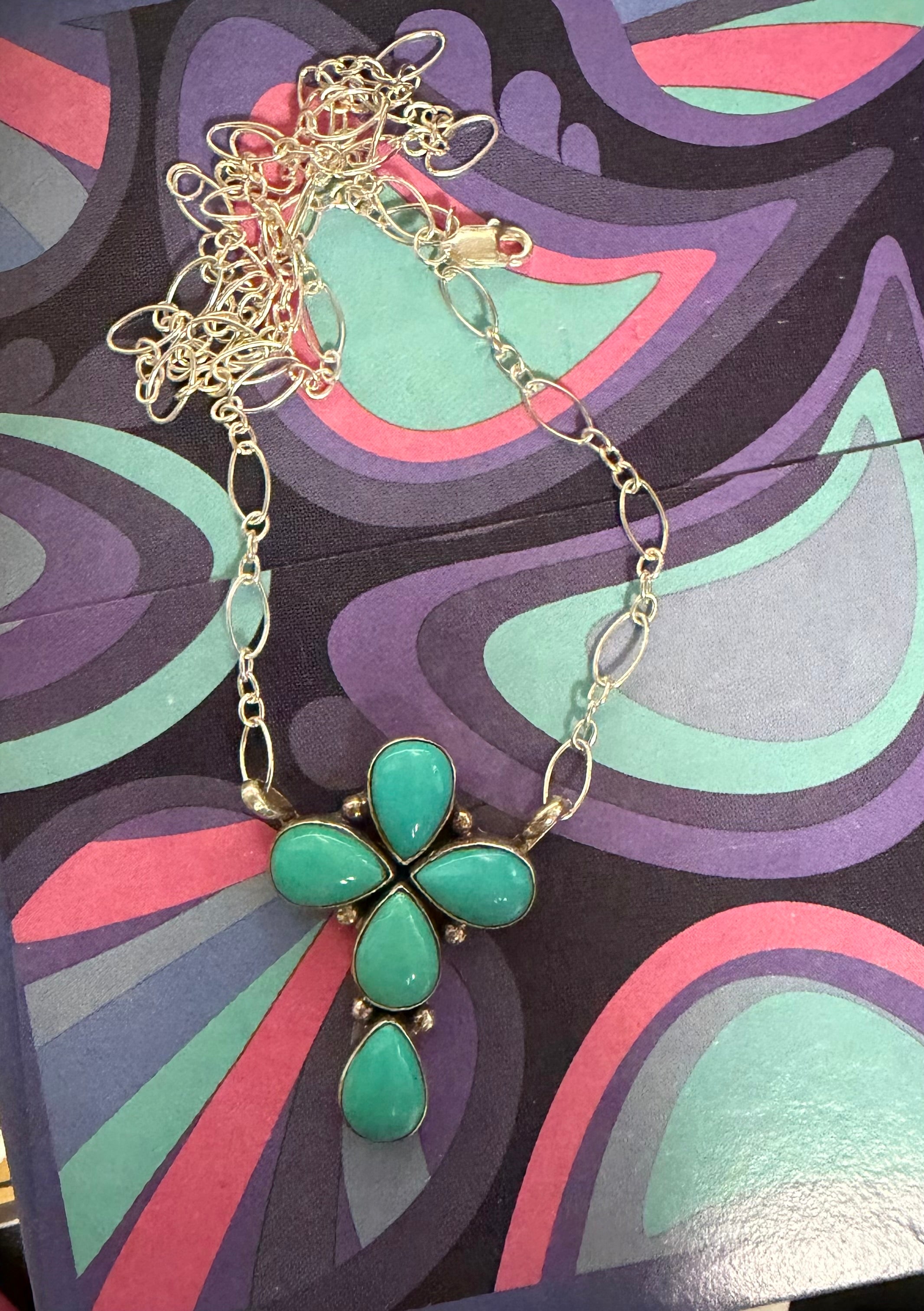 Turquoise Cross
