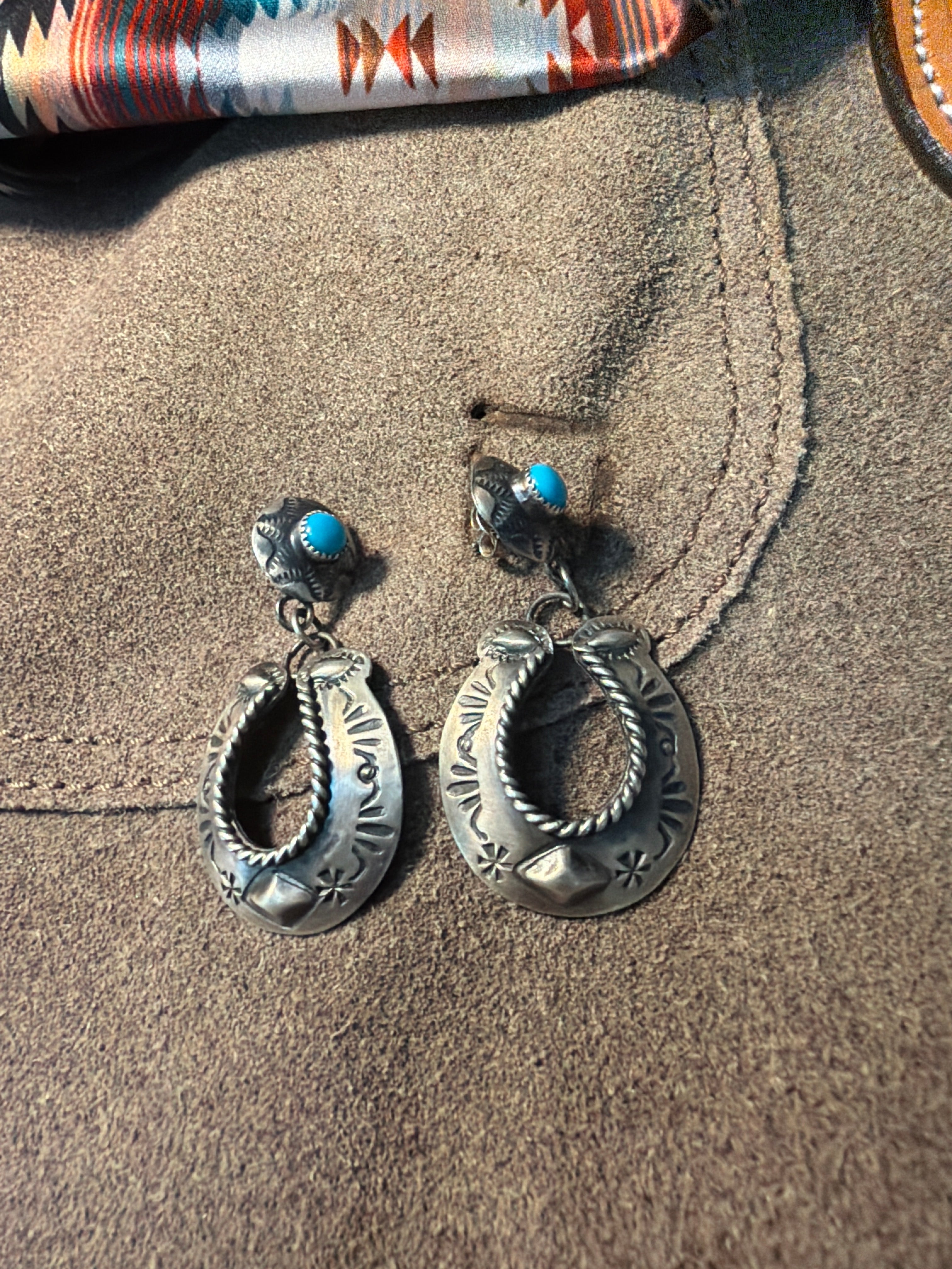 Horse Shoe earrings
