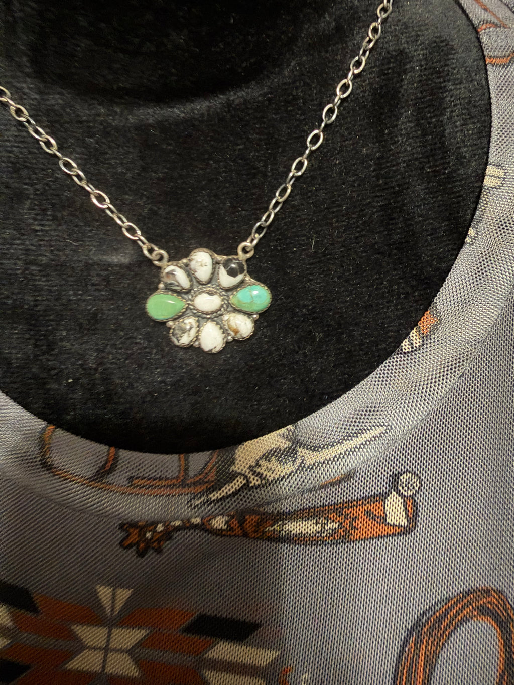 Cluster Bar Necklace
