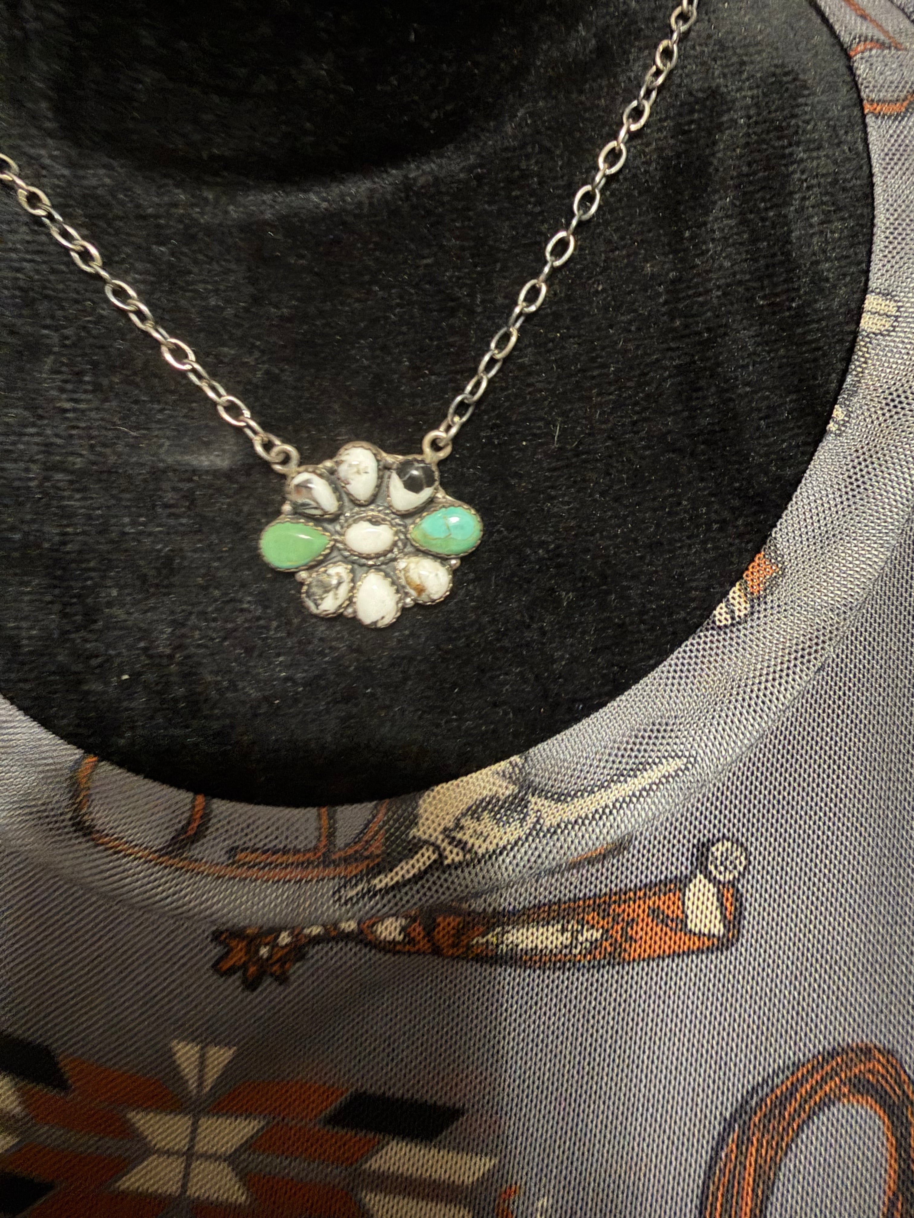 Cluster Bar Necklace