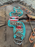 Western Mohair cinch