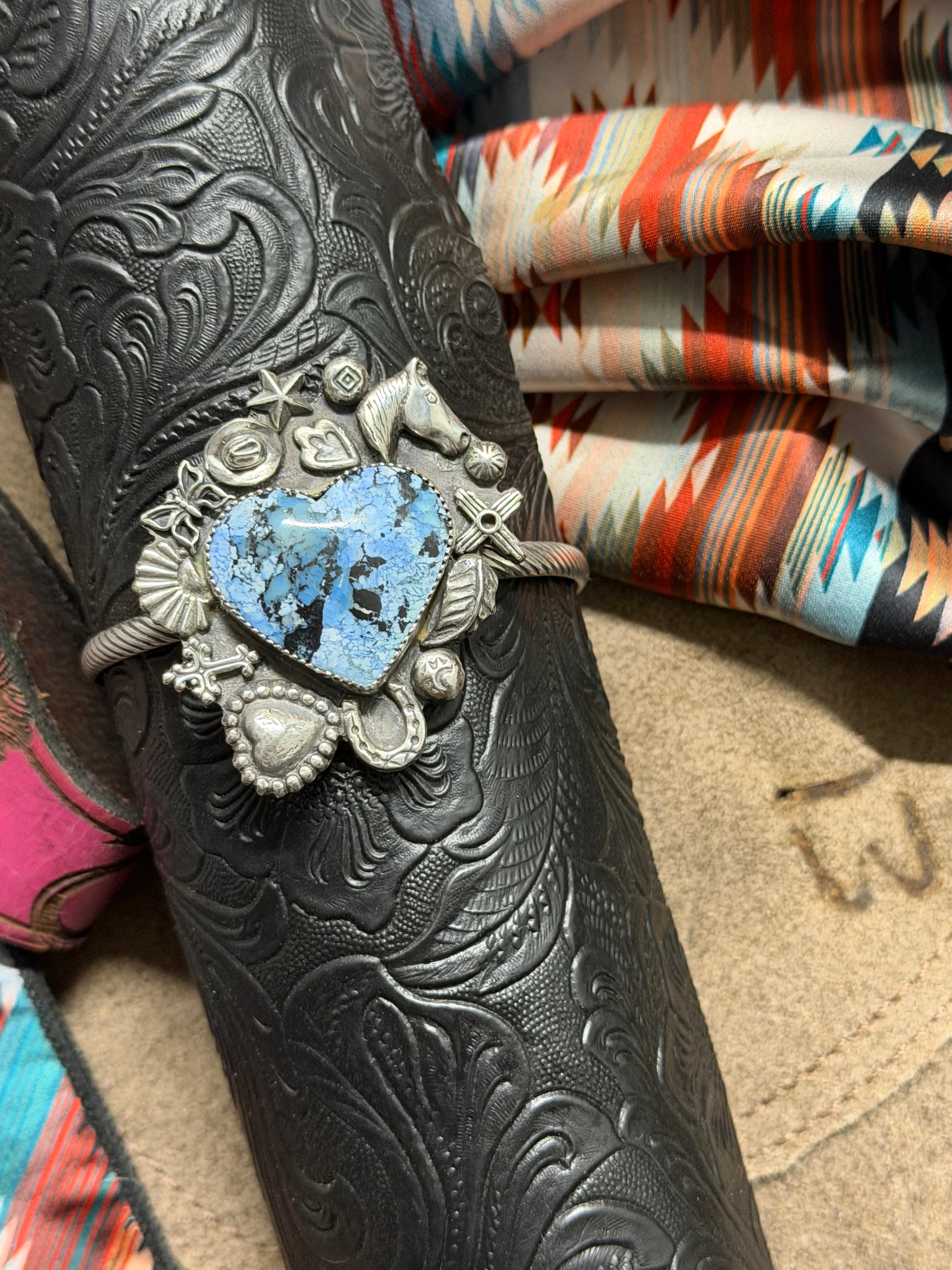 Multi charm cuff