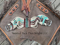 Western Mohair cinch