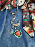 Crescent Moon Charm Holder